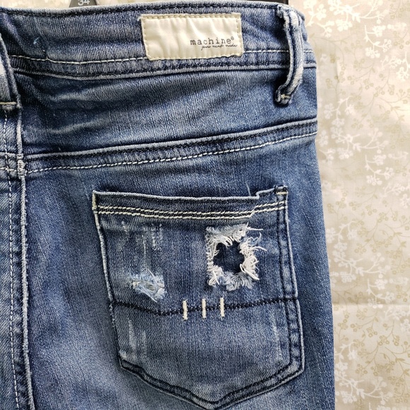 Machine Nouvelle Mode jeans DESTROYED Juniors 9 - Picture 5 of 8